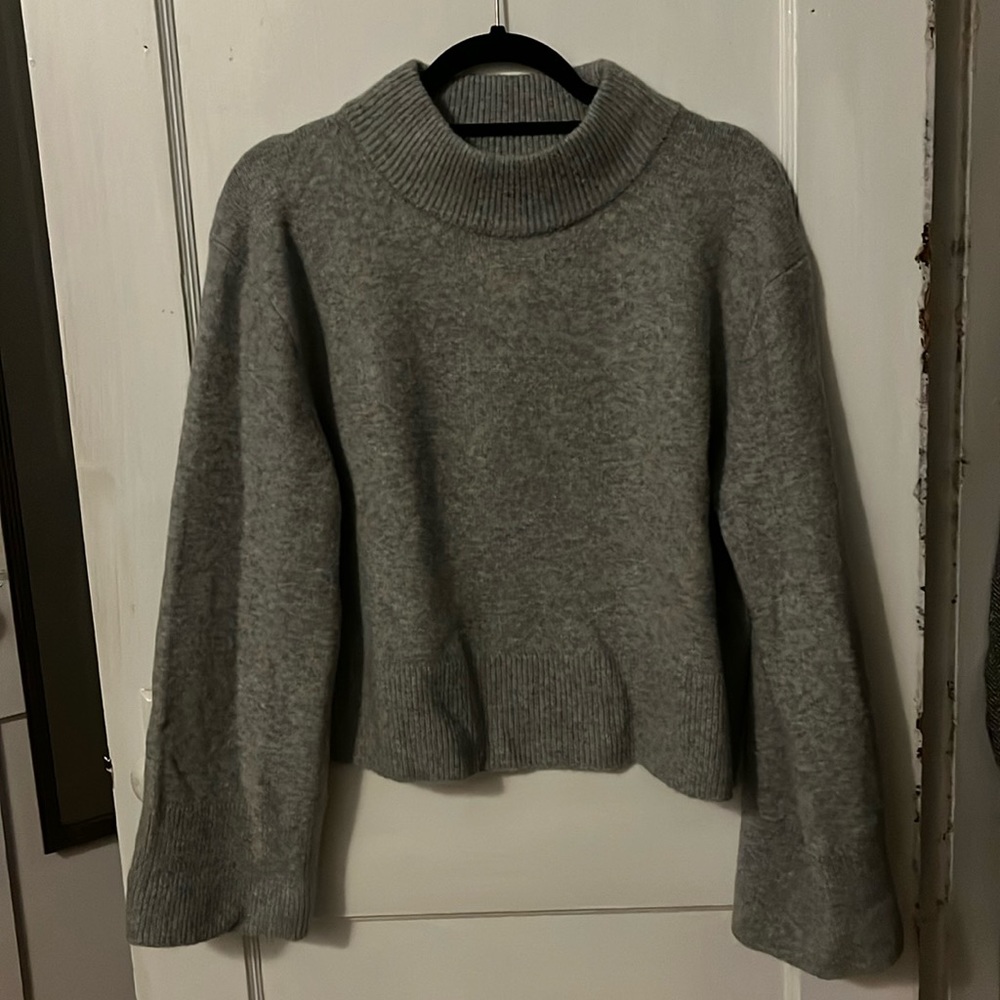 J. Crew Chunky Crew Neck Sweater in Supersoft Yarn